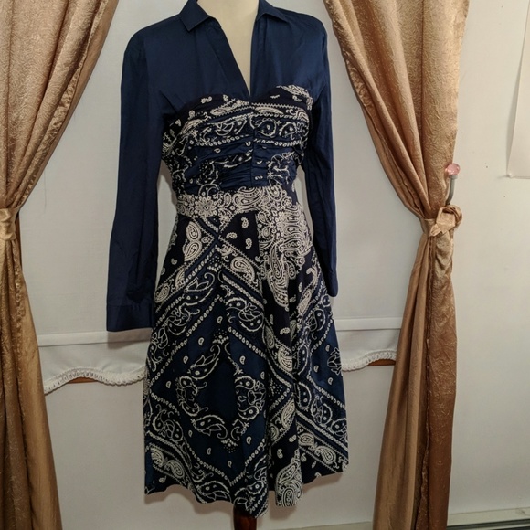 Anthropologie Dresses & Skirts - 🚩 Holding Horses Anthropologie Bandana Dress sz 6
